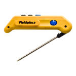 Picture of Fieldpiece SPK2 Folding Pocket in-Duct Thermometer with MAX/MIN Hold and Stainless Steel Probe