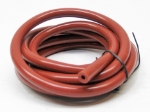 Picture of 1/8" ID 5FT. RED HIGH TEMP SILICONE RUBBER TUBING