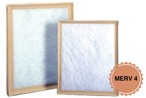 Picture of Disposable Panel Filter, PolyStrand Media, 20 Inch L x 24 Inch W x 2 Inch T, 300 fpm, MERV 1 - 5