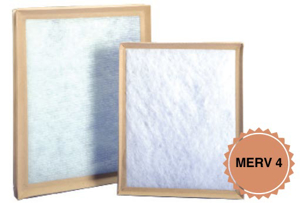 Picture of Disposable Panel Filter, Synthetic Media, 16 Inch L x 23 Inch W x 1 Inch T, 300 fpm