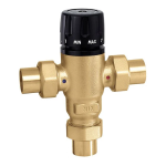 Picture of  521609A Caleffi, Adjustable thermostatic mixing valve, 1" Sweat