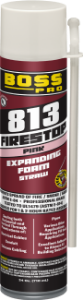 Picture of 137763 BOSS® 813 Firestop Foam, Aerosol Straw Can