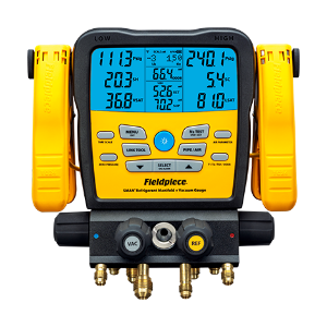 Picture of SM482V Fieldpiece SMAN Refrigerant Manifold 4-port, Wireless