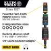 Picture of 32907 Klein 7-IN-1 Impact Flip Socket; No Handle - 1/4", 5/16", 11/32", 3/8" 7/16", 1/2"