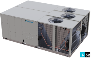 Picture of DSG1803DH00001S Daikin Package Unit, Commercial, Gas/Electric, 15 Tons, 400000 BtuH Htg, 14 IEER, 208/230-3-60